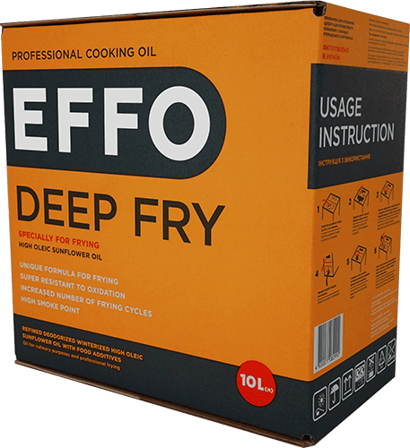 ПРОФЕСІЙНА КУЛІНАРНА ОЛІЯ EFFO DEEP FRY 10L